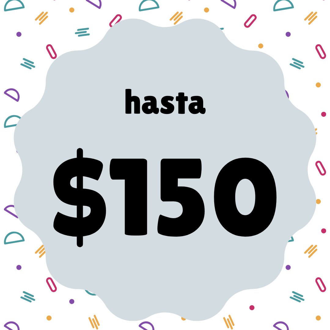 Menos de $150