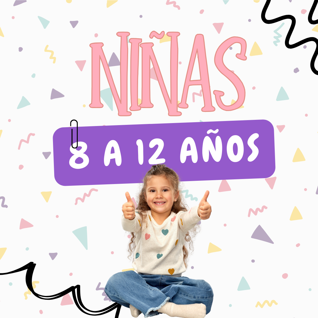 NIÑAS 8 AL 12